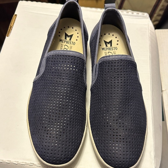 Mephisto Men's Navy ulrichSlip-Ons size 11